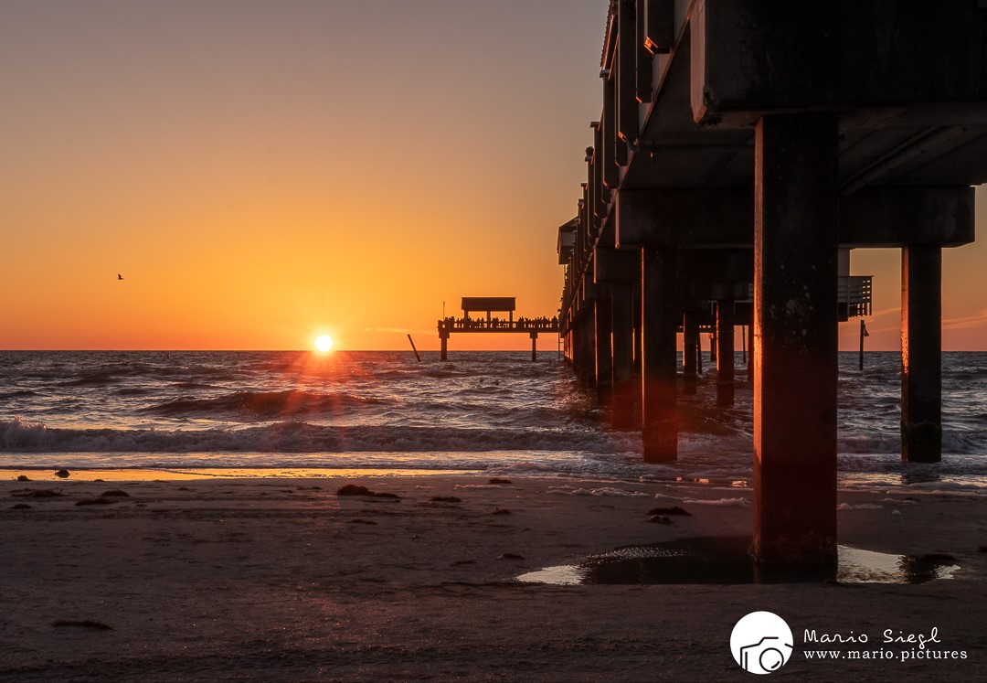 Sonnenuntergang am Clearwater Beach