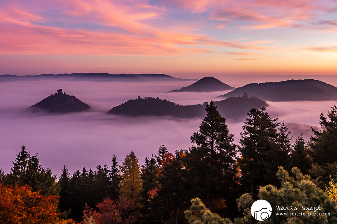 Sonnenaufgang vom Rehbergturm