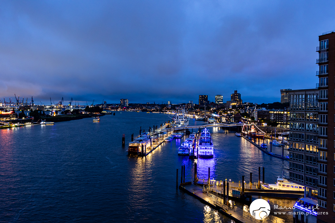 Ausblick von der Elbphilharmonie