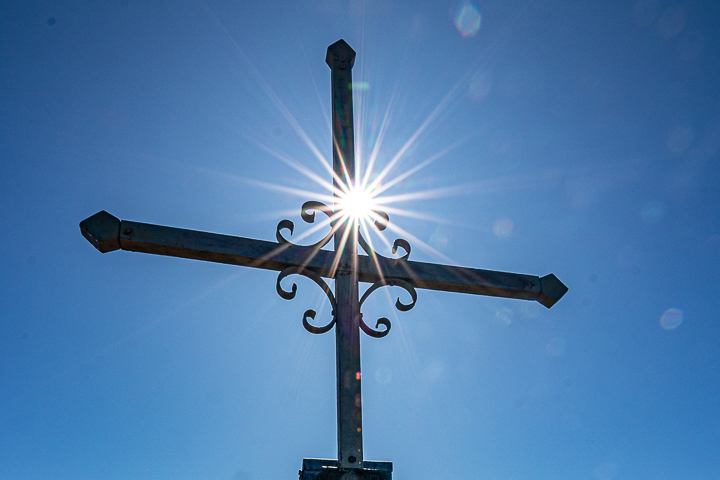 Gipfelkreuz am Rötelstein